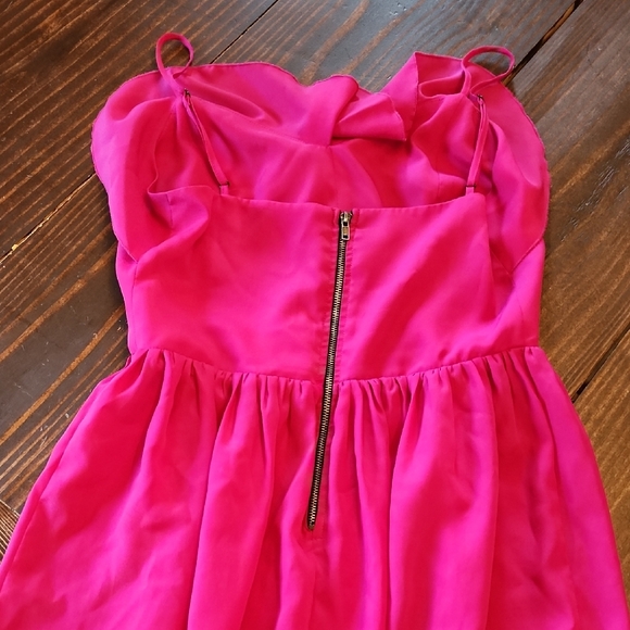 Pink Ruffled Dress - Picture 2 of 2